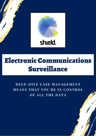 Case Management | Controlling Data Security | Shield