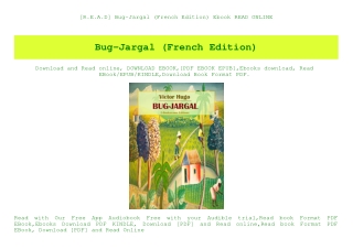 [R.E.A.D] Bug-Jargal (French Edition) Ebook READ ONLINE