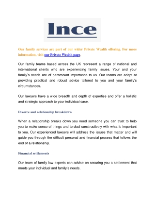 Best Family Law Solicitors - Ince