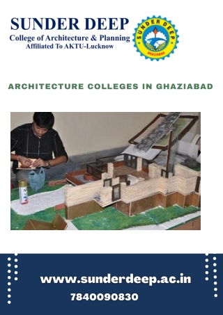 Looking for Architecture Colleges in Ghaziabad