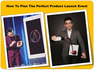 How To Plan The Perfect Product Launch Event