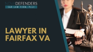 Lawyer in Fairfax VA