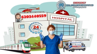 Take Medical Care Train Ambulance Service with Quick Response |ASHA