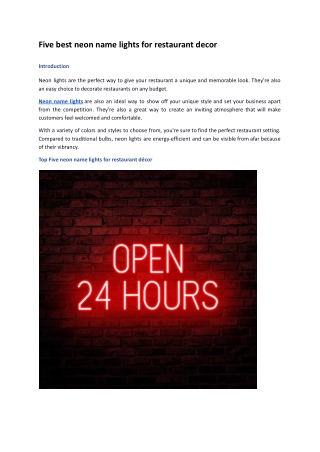 Five best neon name lights for restaurant decor.docx