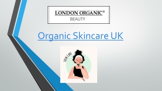 Organic Skincare UK