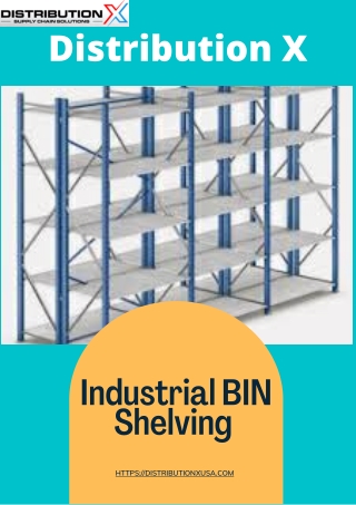 Industrial Steel Shelving Racks Storage System - Distribution X