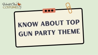 Know About Top Gun Party theme