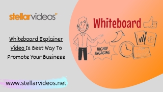 Whiteboard Explainer Video Is Best Way To Promote Your Business