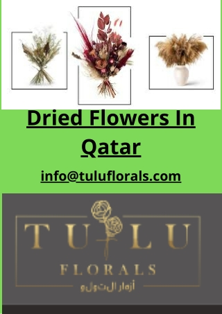 Dried Flowers In Qatar