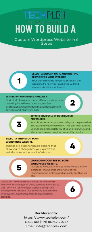 How to build a custom WordPress website in 6 steps - TechPlek