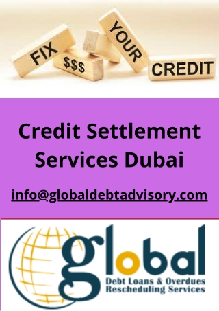 Credit Settlement Services Dubai