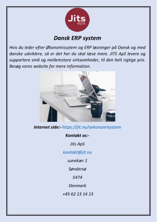 Dansk ERP system