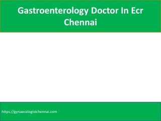 Gastroenterology Doctor In Thiruvanmiyur