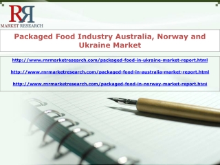 Australia, Norway and Ukraine Packaged Food Market