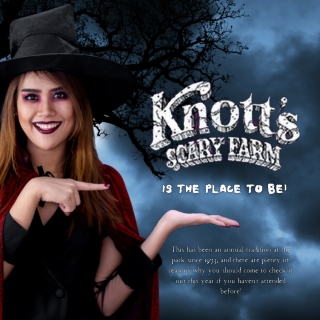 Knott’s Scary Farm is one of the most anticipated Orange County events of the fall (Instagram Post (Square))