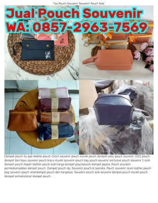 Ö85ᜪ~ᒿ963~ᜪ569 (WA) Pouch Bag Souvenir Jakarta Souvenir Pouch Zebra