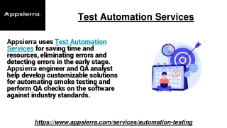 Test Automation Services