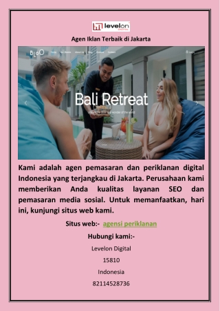 Agen Iklan Terbaik di Jakarta