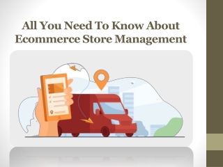 All You Need To Know About Ecommerce Store