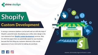 Shopify Custom Development