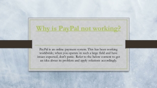 How To Fix PayPal App is Not Working -  Resolved