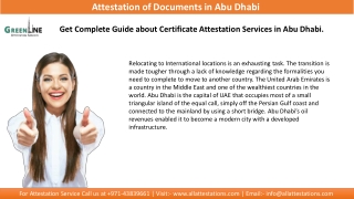 Get Complete Information about Attestation of Documents in Abu Dhabi