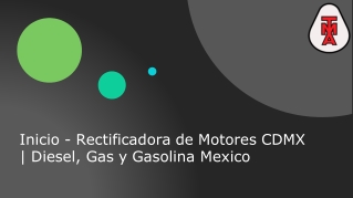 Rectificación de motor