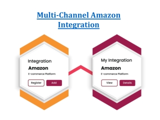 Multi-Channel Amazon Integration | Order Management and Product Listing