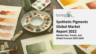 Synthetic Pigments Market : By Industry Trends, Leading Players, Size, Share
