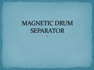 Magnetic Drum Separator in Andera-Karnataka-Tirupati-Tada Sri City-Mangalore-Visakhapatnam