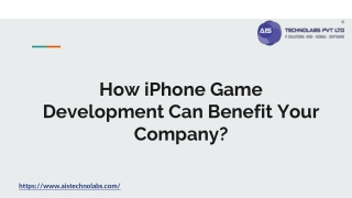 How iPhone Game Development Can Benefit Your Company