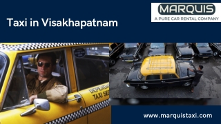 Welcome to the best Taxi in Visakhapatnam
