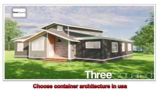 Choose container architecture in usa