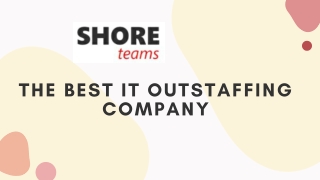 The Best IT OutStaffing  Company