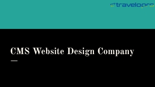 CMS Website Design Company