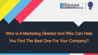 marketing director recruitment