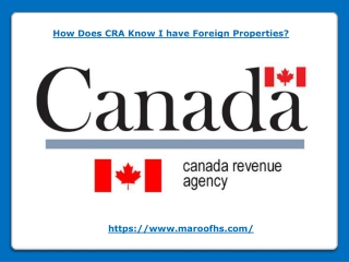 How Does CRA Know I have Foreign Properties