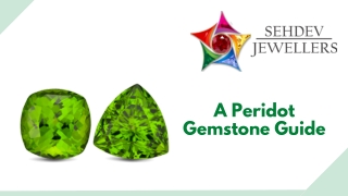 A Peridot Gemstone Guide