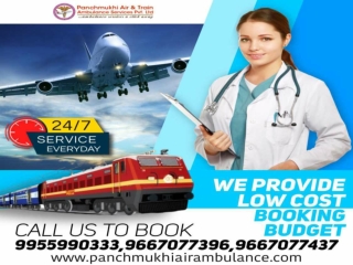 Get Medical Facility at Low Fare by Panchmukhi Train Ambulance Service in Patna and Ranchi