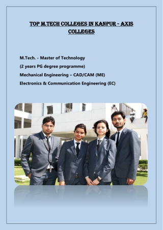 Best engineering college in UP | Axis Colleges