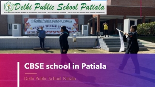 CBSE School in Patiala