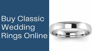 Buy Classic Wedding Rings Online