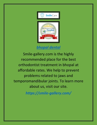 bhopal dental