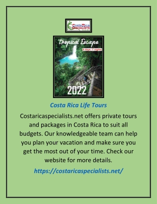 Costa Rica Life Tours