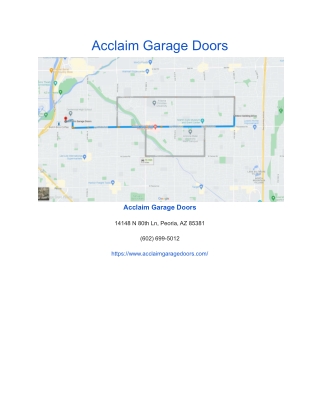 Acclaim Garage Doors