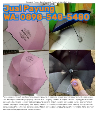 O898-5Կ8-5Կ8O (WA) Payung Souvenir Xl Payung Souvenir Palembang