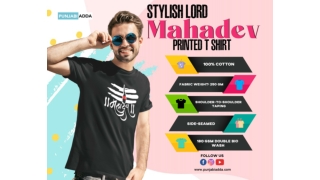 Cool & Trendy Mahadev T Shirt – Punjabi Adda