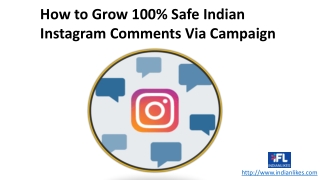 How to Grow 100% Safe Indian Instagram Comments in 5 Minutes - IndianLikes.com