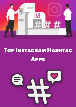 Top Instagram Hashtag Apps