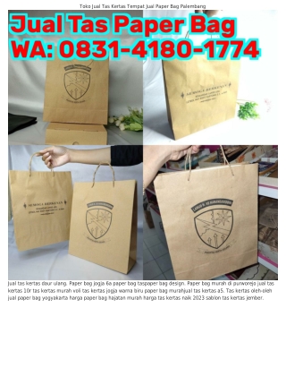 08ᣮl.Կl80.lᜪᜪԿ (WA) Toko Jual Tas Kertas Agen Tas Kertas Karawang